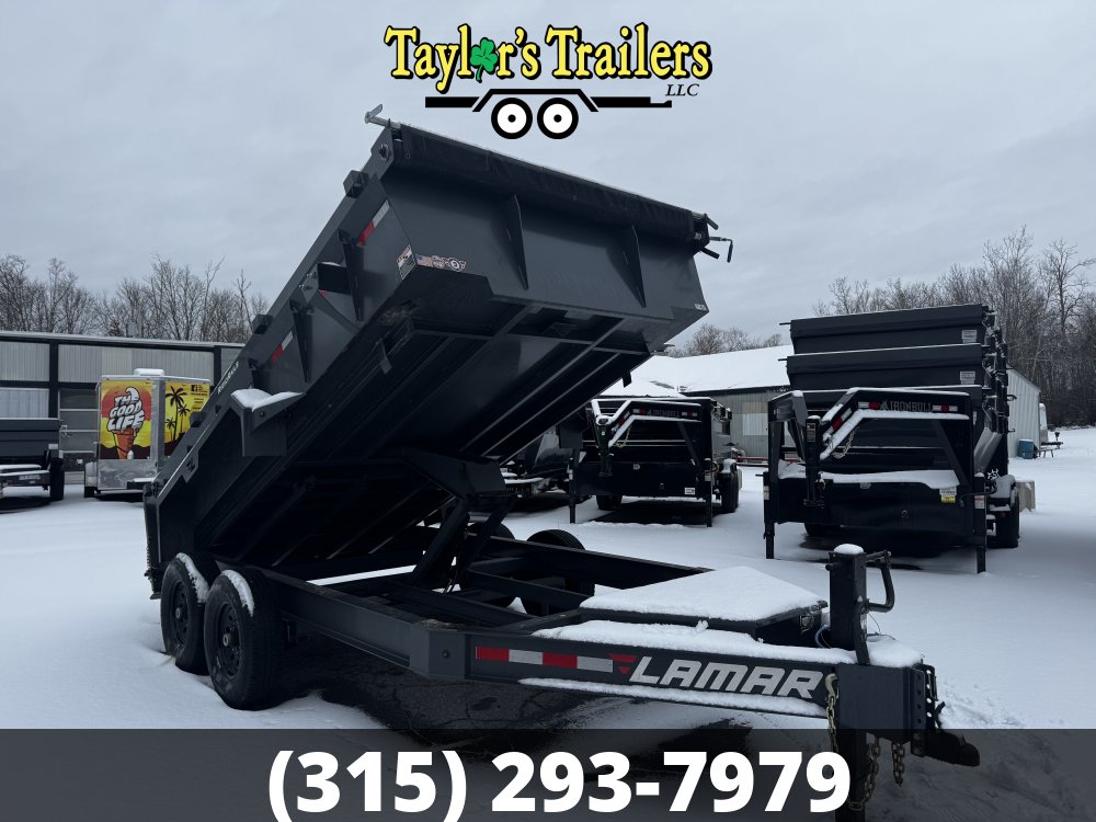 2023 Used Lamar 83x14 Dump Trailer 14K GVW