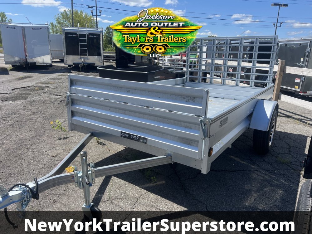 2026 Stirling 6x10SA Galvanized Utility Trailer 2990GVW w/ Solid Sides