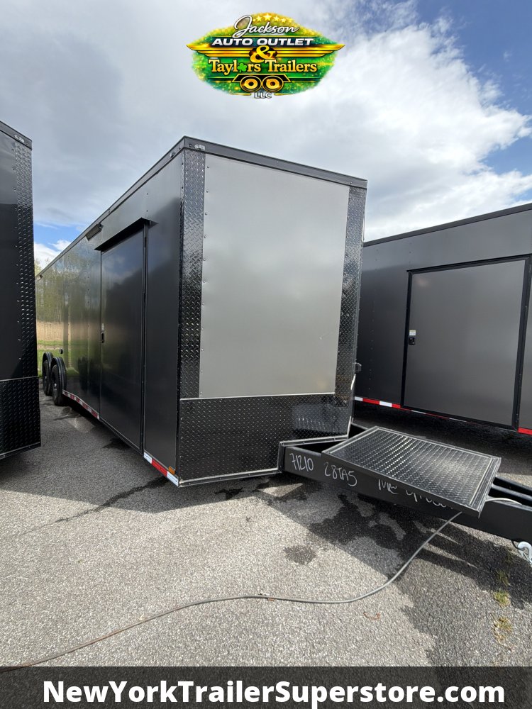 NEW 2026 Quality Cargo 8.5' x 28' Race Trailer 14k GVW 7' Ceiling