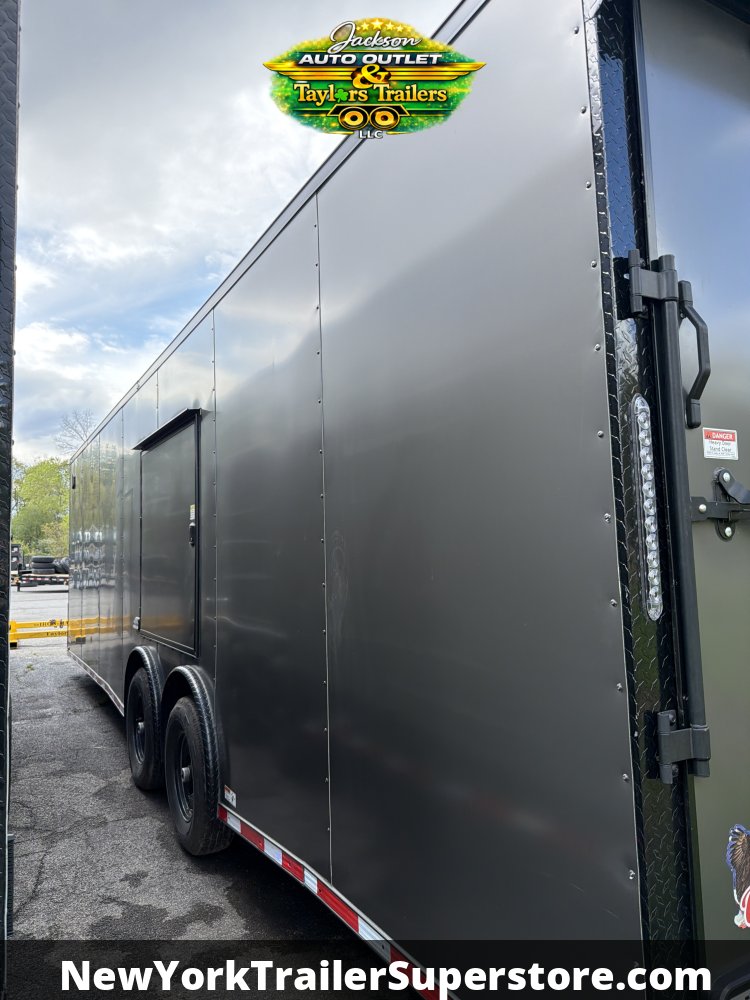 NEW 2026 Quality Cargo 8.5' x 28' Race Trailer 14k GVW 7' Ceiling