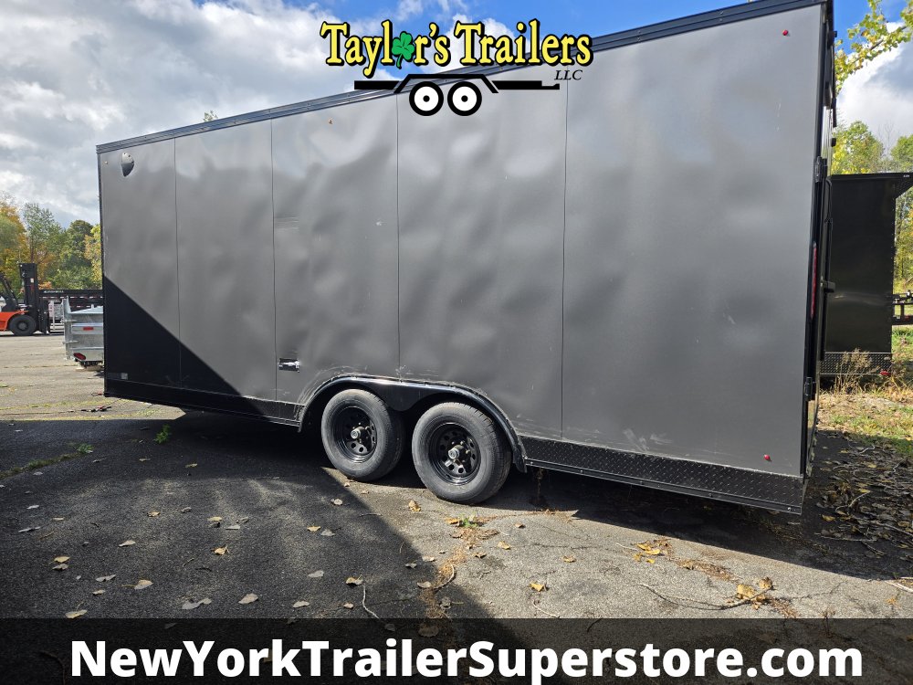 SCRATCH&DENT 2025 Weberlane 8.5'x20 Enclosed Cargo 9,990k GVW w/ BlkOut