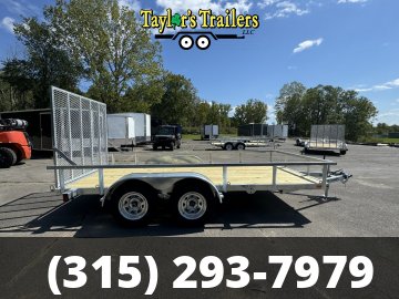 2026 Load Rite 79x16 Utility 7,000 GVWR Galvanized