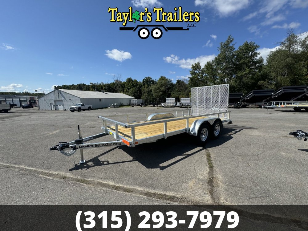 2026 Load Rite 79x16 Utility 7,000 GVWR Galvanized
