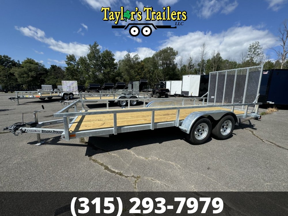 2026 Load Rite 79x16 Utility 7,000 GVWR Galvanized
