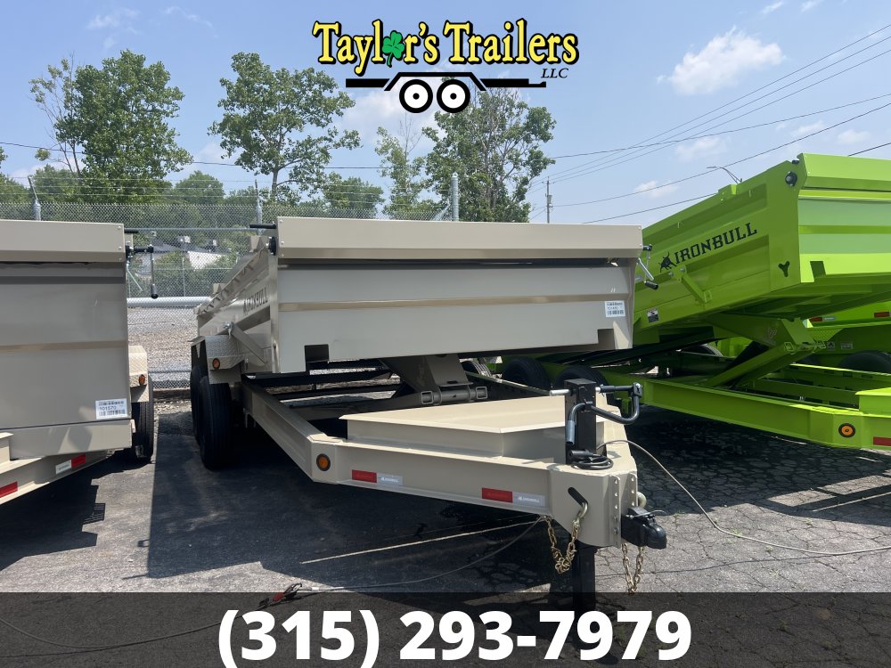2026 Iron Bull 83x16TA 15k GVW Dump w/ Tarp Kit