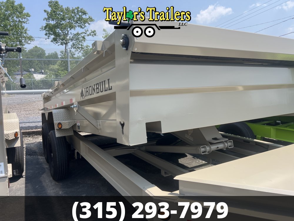 2026 Iron Bull 83x16TA 15k GVW Dump w/ Tarp Kit