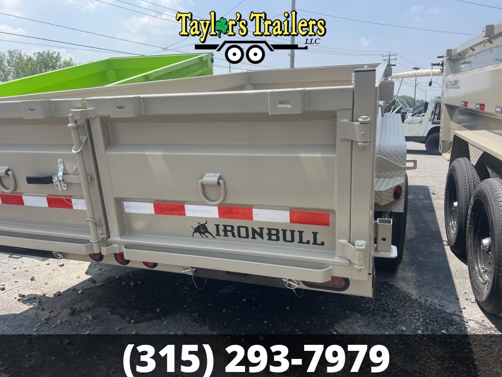 2026 Iron Bull 83x16TA 15k GVW Dump w/ Tarp Kit