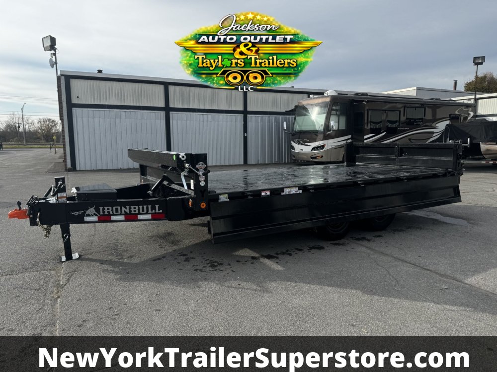 2026 Iron Bull 8x16 Dump Trailer 14.9K GVW
