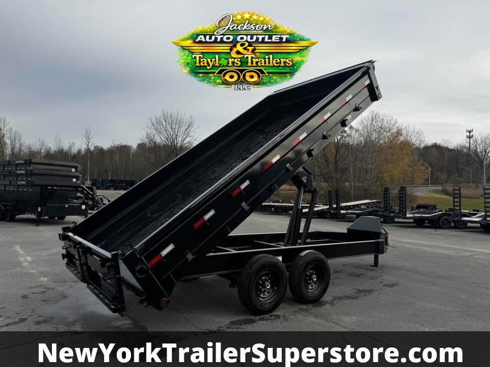 2026 Iron Bull 8x16 Dump Trailer 14.9K GVW