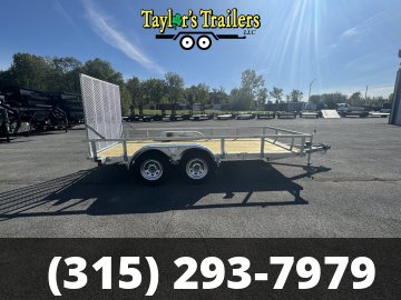 2025 Load Rite 78x14 Utility 7,000 GVWR Galvanized