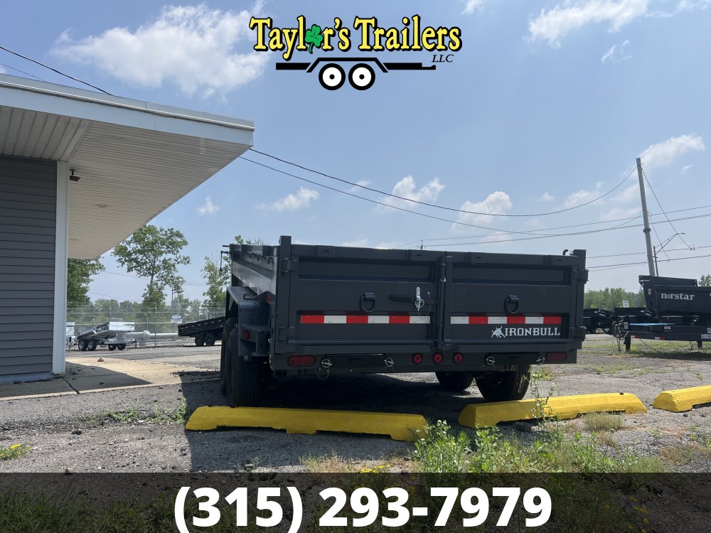 2026 Iron Bull 83x14TA 15k GVW Dump w/ Tarp Kit