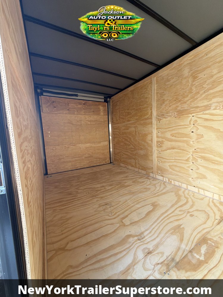 2026 Quality Cargo 7x14TA 7K GVW w/ 7' Ceiling Rear Wing & Blackout Package