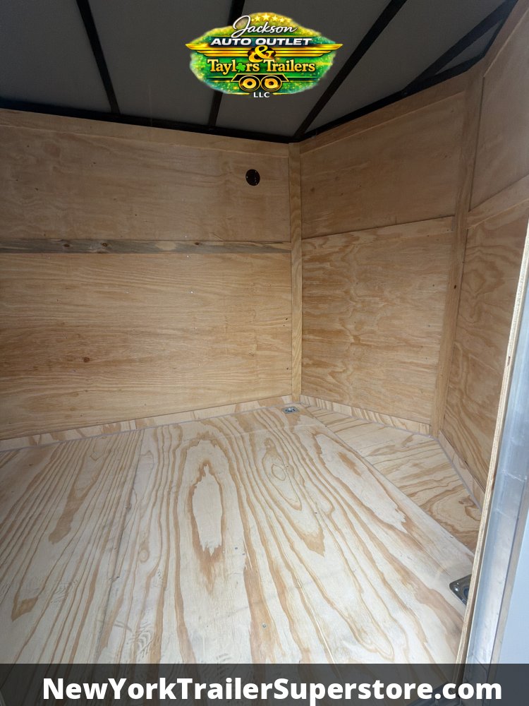 2027 Quality Cargo 6X12 3K GVW w/ 6'6 Ceiling, Rear Wing w/ Lights