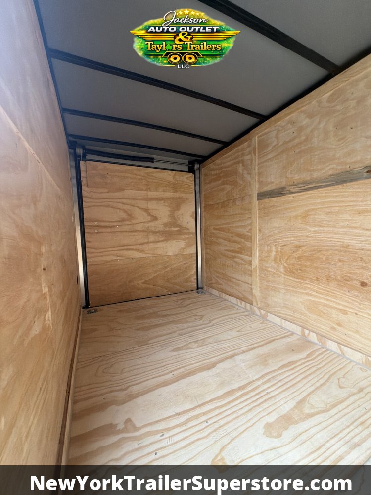 2027 Quality Cargo 6X12 3K GVW w/ 6'6 Ceiling, Rear Wing w/ Lights