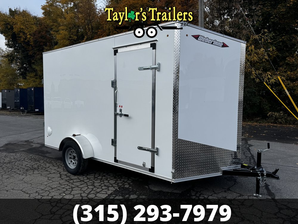 2025 Weberlane 7x12 Enclosed Cargo Trailer 3K GVW