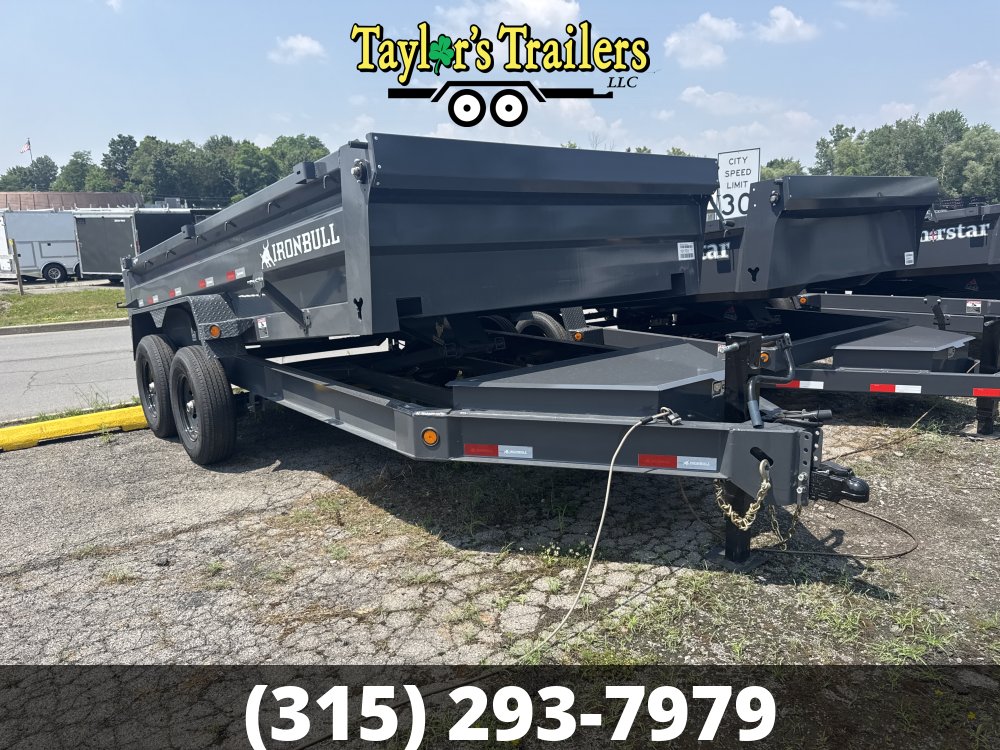 2026 Iron Bull 83x14TA 15k GVW Dump w/ Tarp Kit
