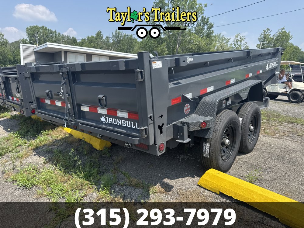 2026 Iron Bull 83x14TA 15k GVW Dump w/ Tarp Kit