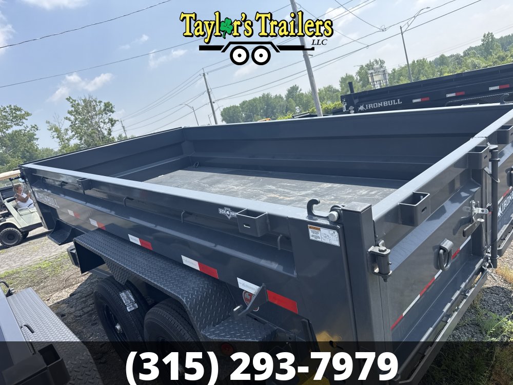 2026 Iron Bull 83x14TA 15k GVW Dump w/ Tarp Kit