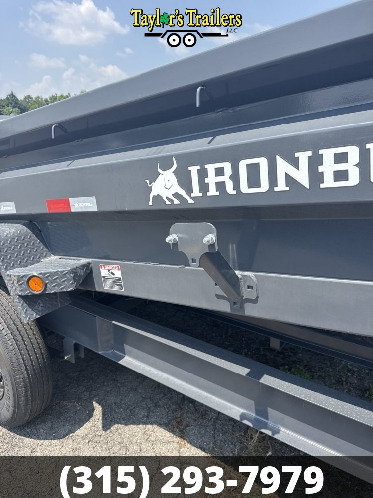 2026 Iron Bull 83x14TA 15k GVW Dump w/ Tarp Kit