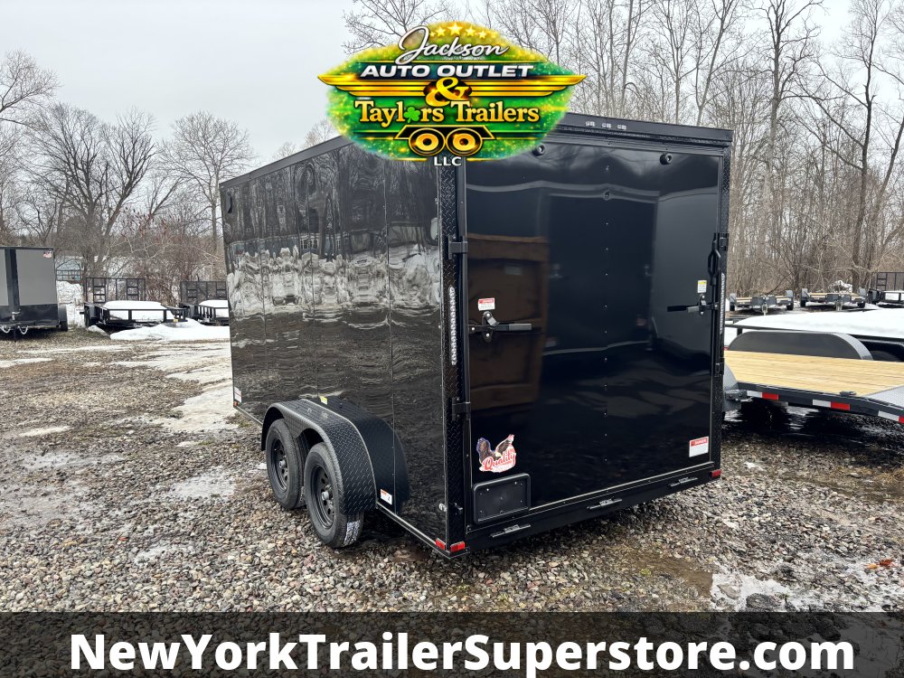 2026 Quality Cargo 7x14TA 7k GVW w/ 7' Ceiling, PolyCore Sides, Blackout Package