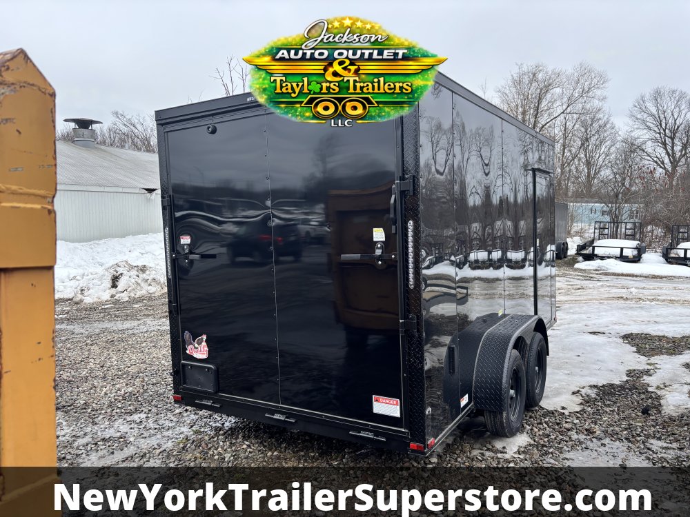 2026 Quality Cargo 7x14TA 7k GVW w/ 7' Ceiling, PolyCore Sides, Blackout Package