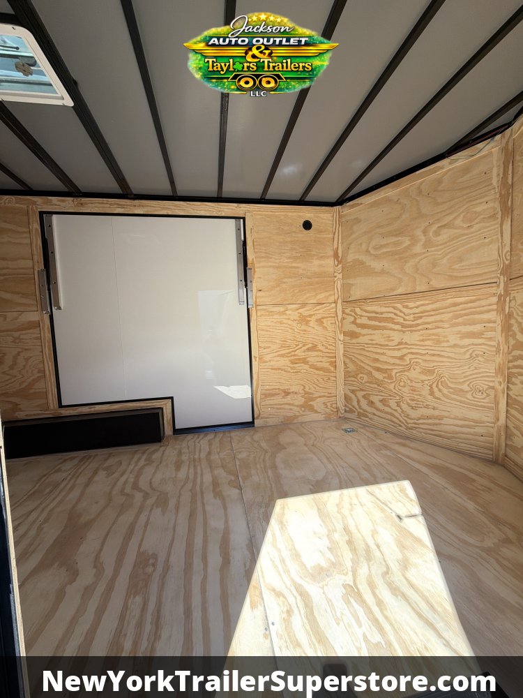 2026 Quality Cargo 8.5x16 w/ 7'6 Ceiling, Super Duty Ramp, Rear Wing, Blackout Package, Escape Door