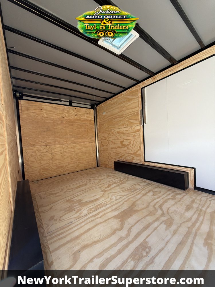 2026 Quality Cargo 8.5x16 w/ 7'6 Ceiling, Super Duty Ramp, Rear Wing, Blackout Package, Escape Door