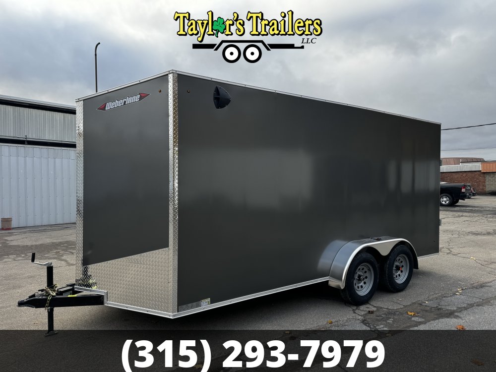 2025 Weberlane 7x12 Enclosed Cargo Trailer 3K GVW