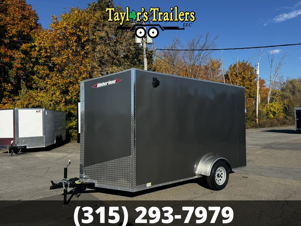 2025 Weberlane 7x12 Enclosed Cargo Trailer 3K GVW