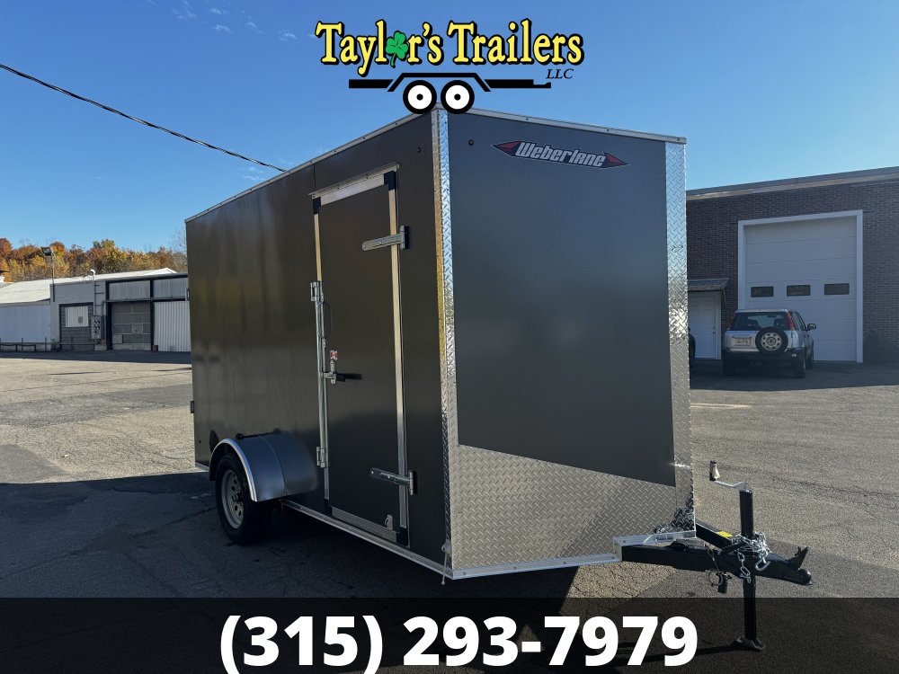 2025 Weberlane 7x12 Enclosed Cargo Trailer 3K GVW