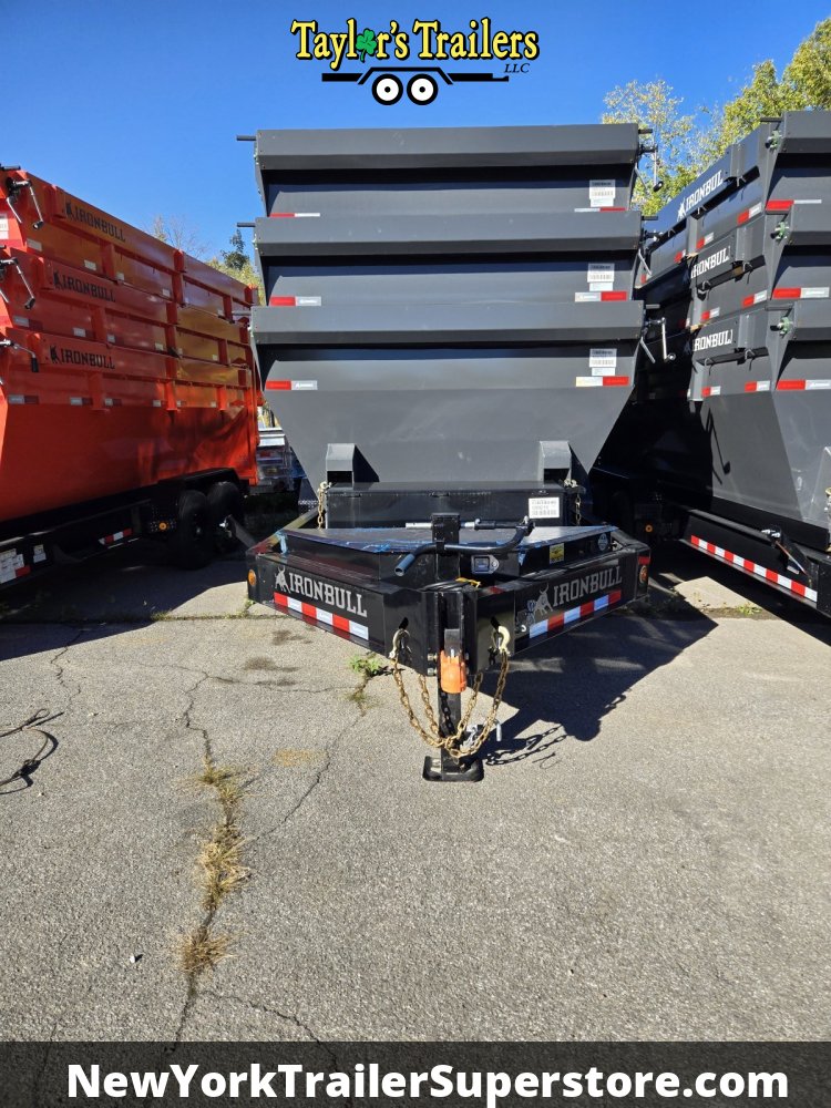 2026 Iron Bull 15K GVW Roll Off Trailer with 3 - 16 Yard Bins