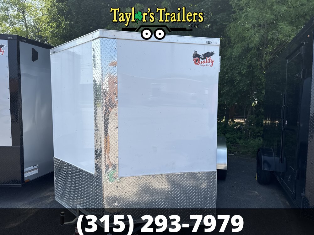 2024 Quality Cargo 84x16 Enclosed Cargo 7,000 GVWR w/ 6'3" Ceiling