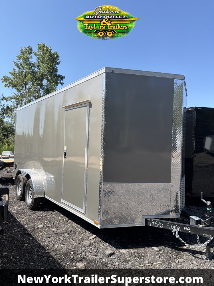 2026 Quality Cargo 7x16TA 7k GVW w/ 7' Ceiling, PolyCore Sides