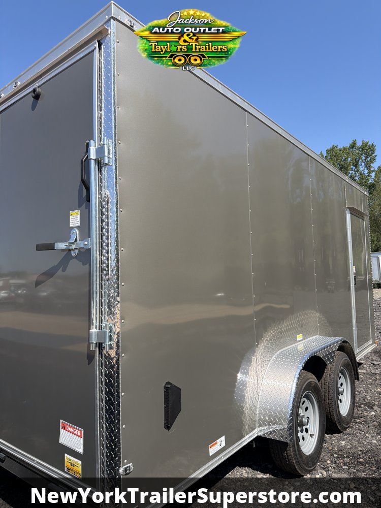 2026 Quality Cargo 7x16TA 7k GVW w/ 7' Ceiling, PolyCore Sides
