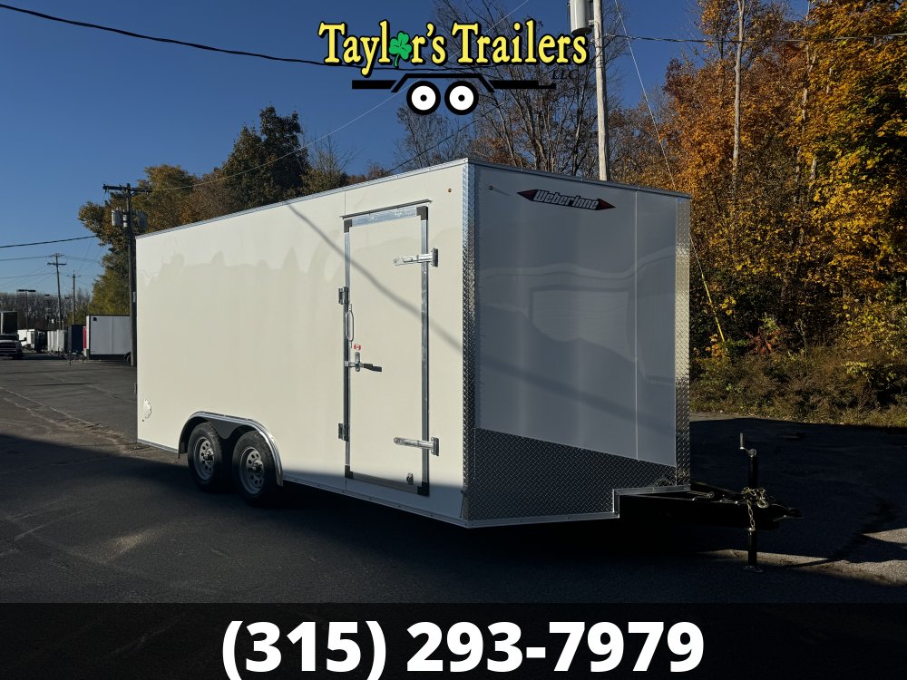 2025 Weberlane 8.5x16 Enclosed Cargo Trailer 7K GVW