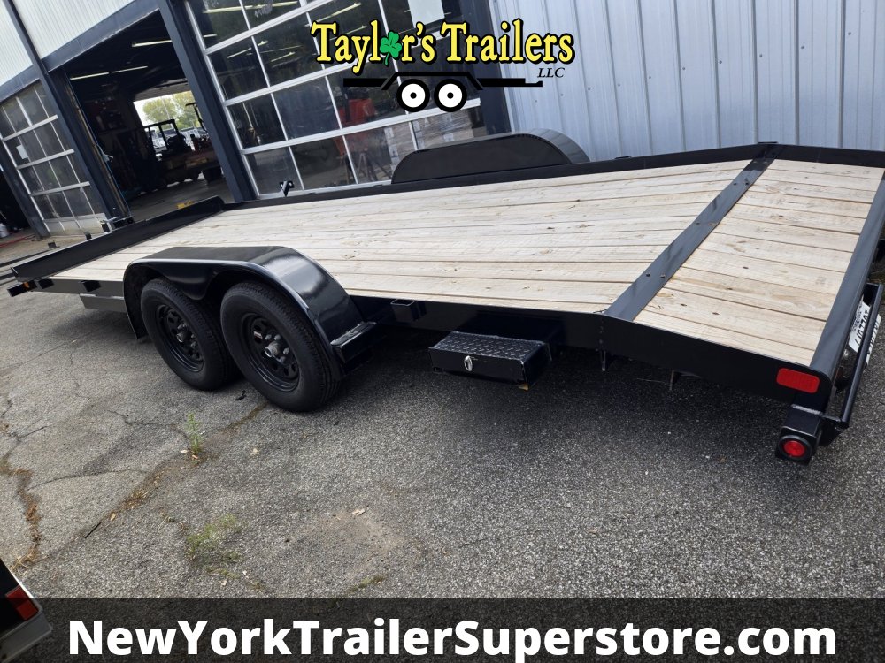 USED 2025 Big Tex 7x18 Car Hauler 7,000 GVW