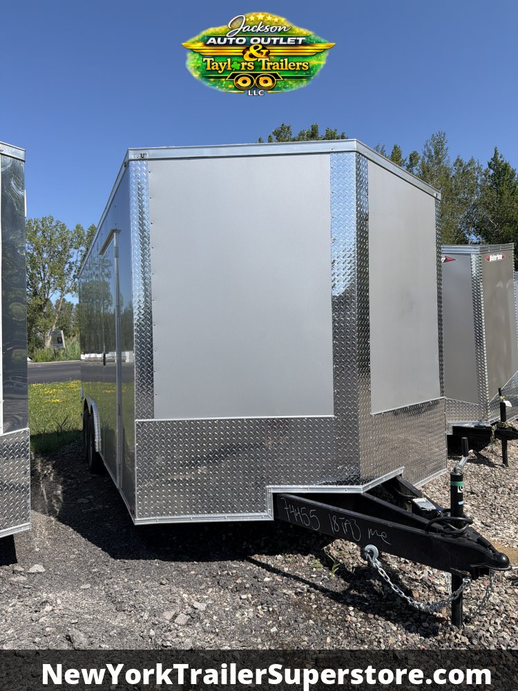 2026 Quality Cargo 8.5x18 Enclosed Trailer W/ 7' Ceiling, Polycore Skins