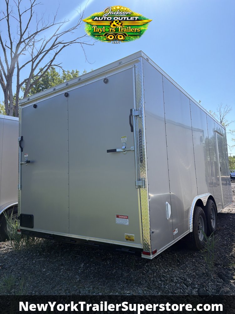 2026 Quality Cargo 8.5x18 Enclosed Trailer W/ 7' Ceiling, Polycore Skins