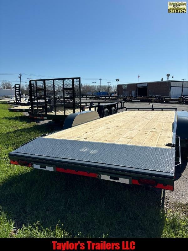 2024 Lamar Trailers 83x22 Flatbed Car Hauler 10,000 GVWR