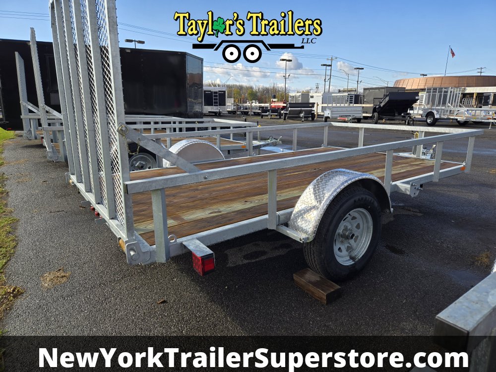 2025 Load Rite 79"x12 SA Galvanized Utility Trailer 3K GVW