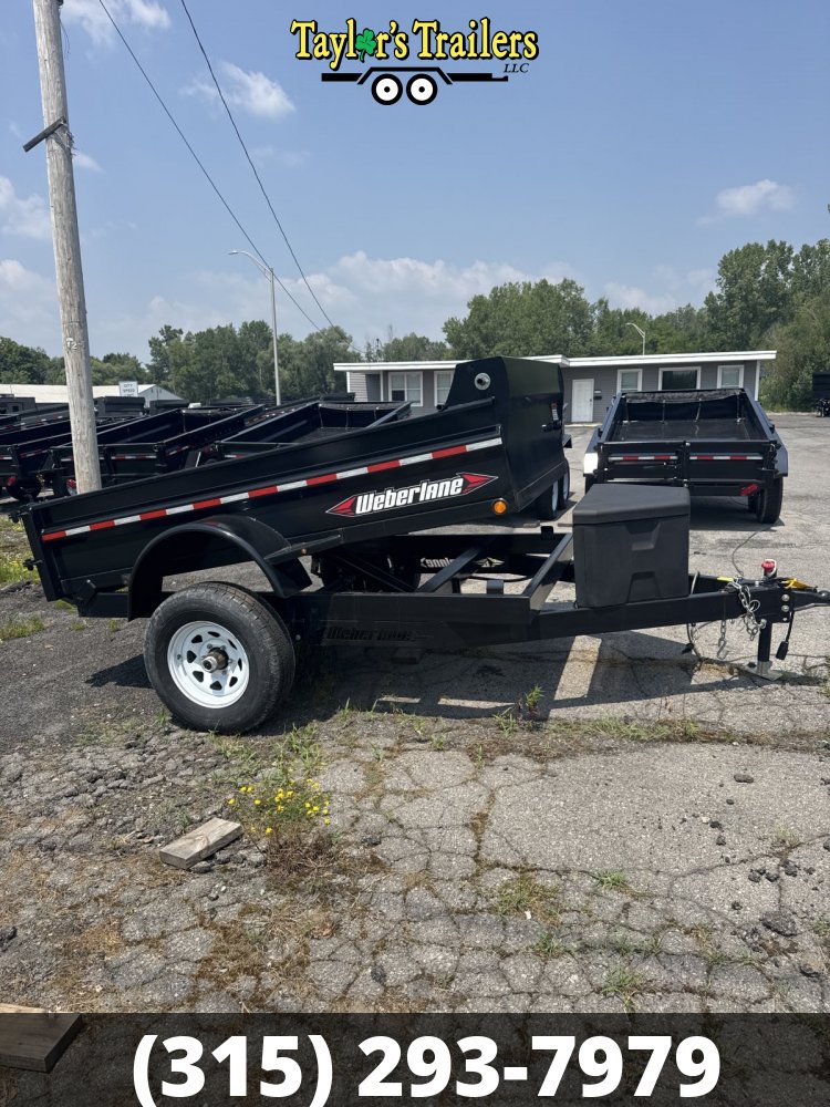 2025 Weberlane 60x8 Dump 5,200 GVWR