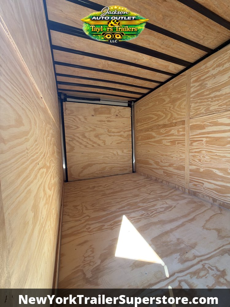 2026 Quality Cargo 7x14TA Contractor 7K GVW w/ Ladder Racks, Ladder, Walkable Roof
