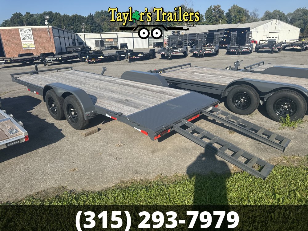 2024 Lamar Trailers 83x20 Flatbed Car Hauler 10,000 GVWR