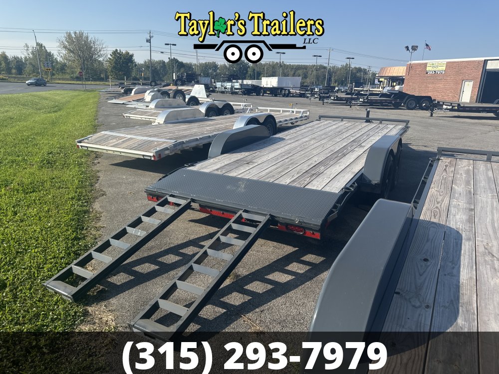 2024 Lamar Trailers 83x20 Flatbed Car Hauler 10,000 GVWR