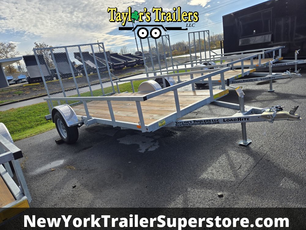2025 Load Rite 79"x12 SA Galvanized Utility Trailer 3K GVW
