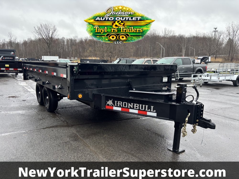 2026 Iron Bull 96x14 DDP Deck Over Dump Trailer