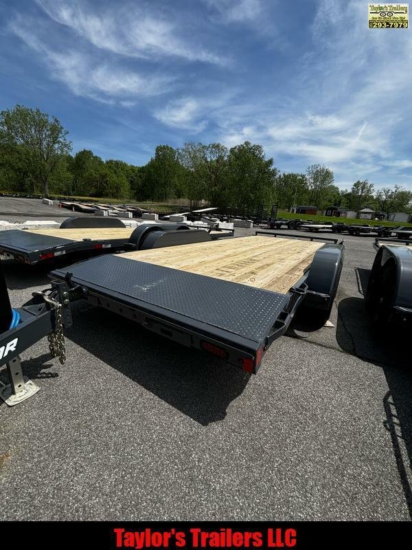 2024 Lamar Trailers 83x18 Flatbed Car Hauler 7,000 GVWR