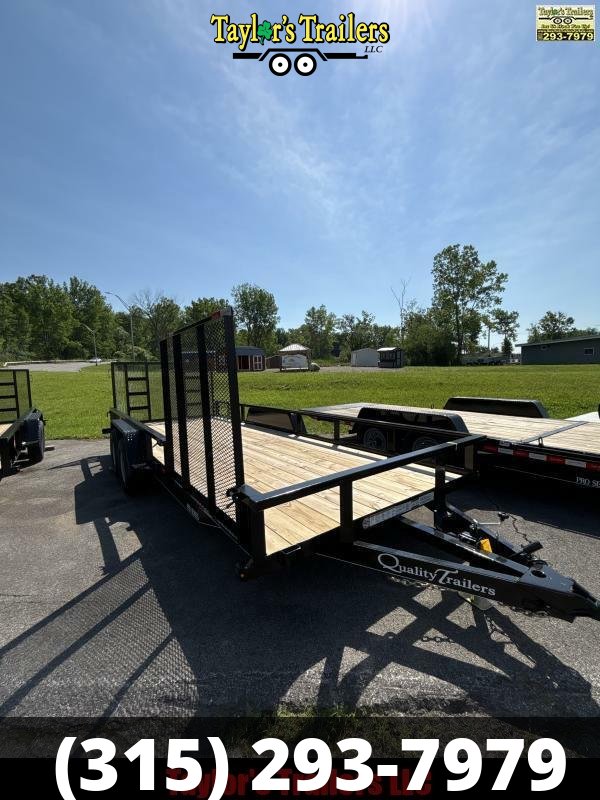 2025 Quality Trailers 82x18 Utility 7,000 GVWR