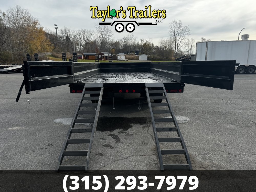 2025 Iron Bull 8x16 Dump Trailer 15K GVW