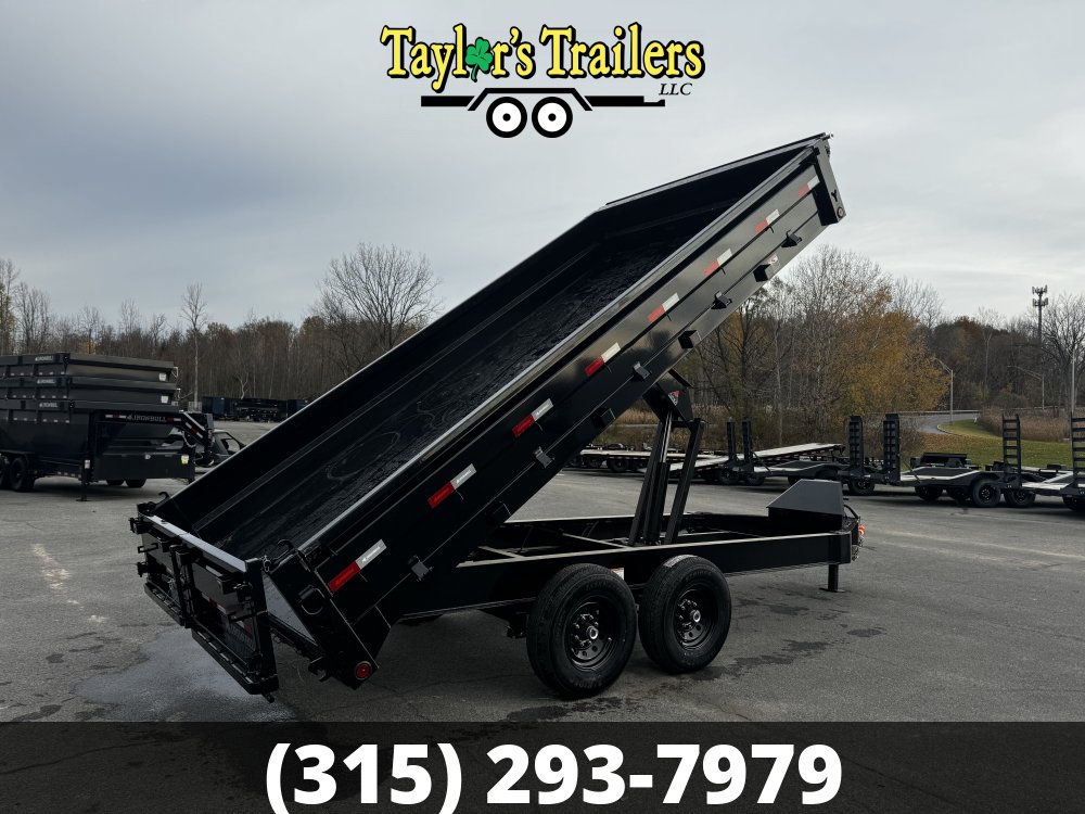 2025 Iron Bull 8x16 Dump Trailer 15K GVW